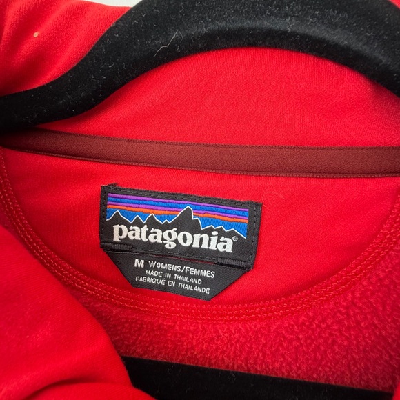 Patagonia Women’s Better Sweater Full Zip Jacket Red Size Medium Outdoor Fleece - Picture 2 of 12